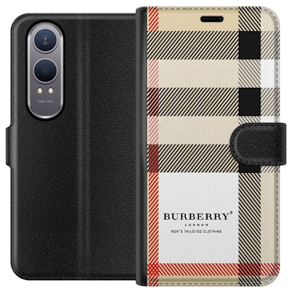 OnePlus Nord CE4 Lite Plånboksfodral Burberry