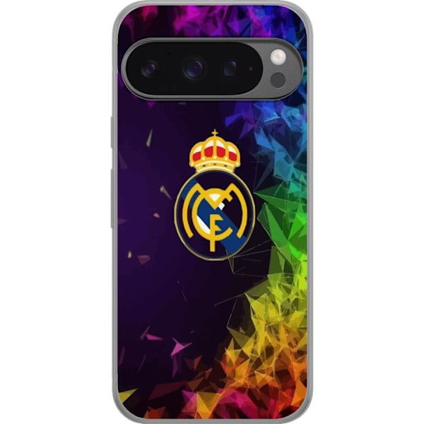 Google Pixel 9 Pro XL Läpinäkyvä kuori Real Madrid