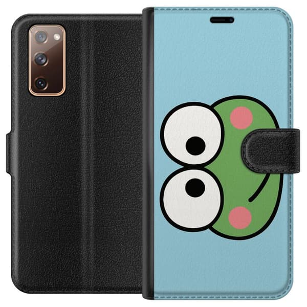 Kompatibelt Plånboksfodral till Samsung Galaxy S20 FE Keroppi Smile