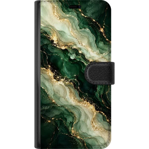 Kompatibelt Lommeboketui til Apple iPhone 7 Skogsagat grønn