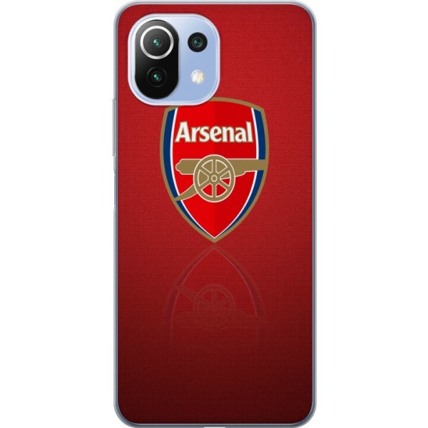 Xiaomi 11 Lite 5G NE Gennemsigtig cover Arsenal