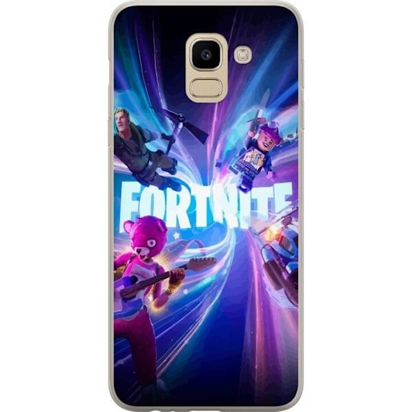 Samsung Galaxy J6 Gennemsigtig cover Fortnite