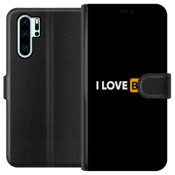 Kompatibelt Lommeboketui til Huawei P30 Pro BMW