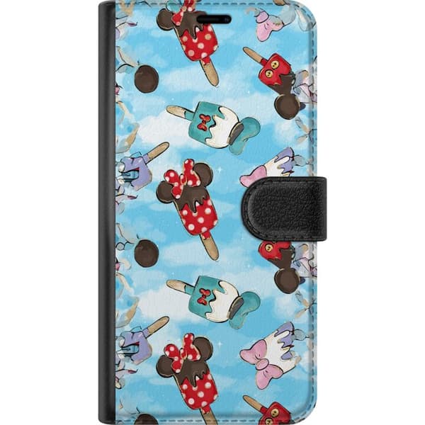Kompatibelt Plånboksfodral till Huawei P30 Pro Tecknade glassfigurer blå