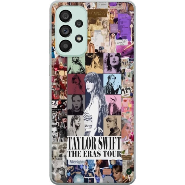 Samsung Galaxy A73 5G Gennemsigtig cover Taylor Swift - Eras