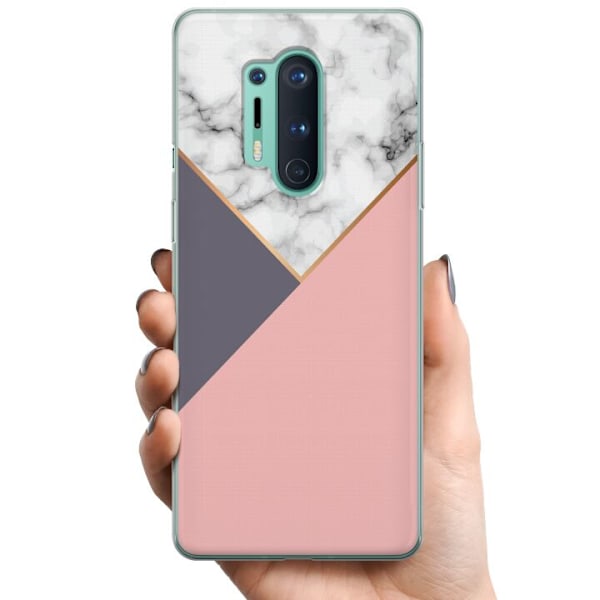 OnePlus 8 Pro TPU Matkapuhelimen kuori Marmori Leikkaus