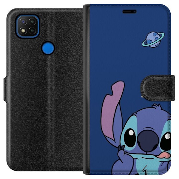 Xiaomi Redmi 9C Tegnebogsetui Stitch