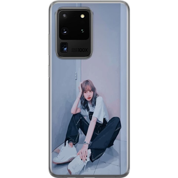 Samsung Galaxy S20 Ultra Läpinäkyvä kuori Lisa from Blackpink – K-pop Style Icon
