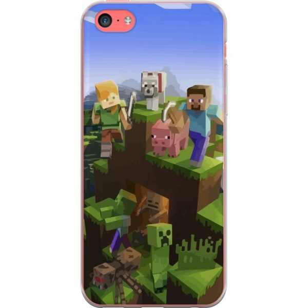 Apple iPhone 5c Cover / Mobilcover - MineCraft