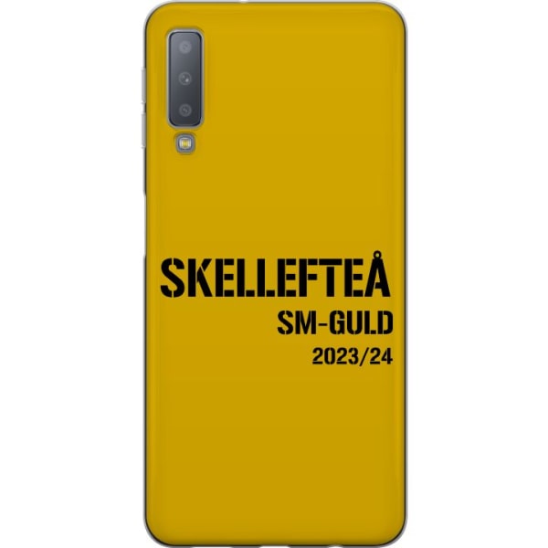 Samsung Galaxy A7 (2018) Gennemsigtig cover Skellefteå SM GUL