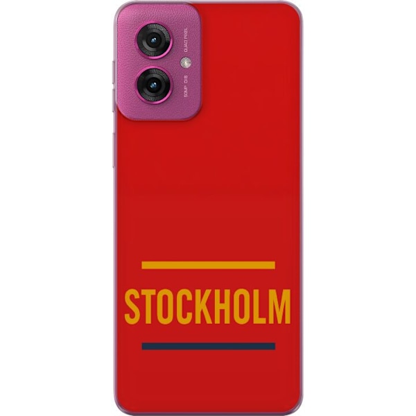 Motorola Moto G55 Läpinäkyvä kuori Stockholm – Hockey