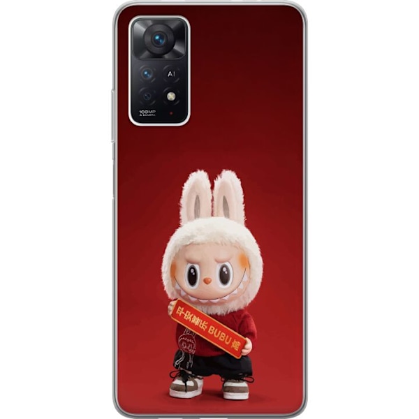 Xiaomi Redmi Note 11 Pro 5G Läpinäkyvä kuori Pop Mart The M