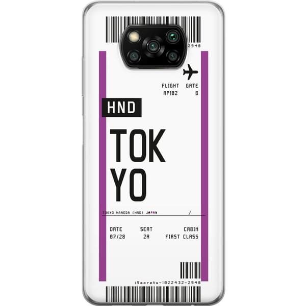 Kompatibel Mobilcover til Xiaomi Poco X3 NFC Tokyo