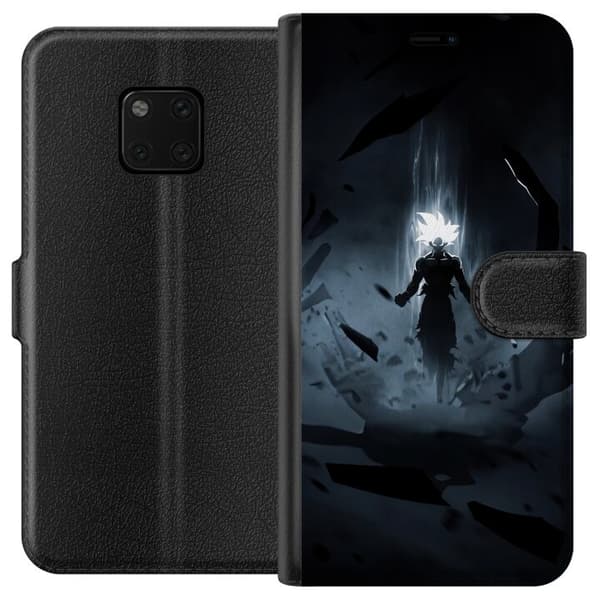 Kompatibelt Plånboksfodral till Huawei Mate 20 Pro Shadow Warrior svart