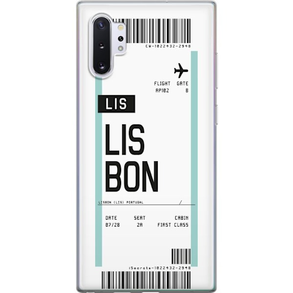 Samsung Galaxy Note10+ Gennemsigtig cover Lissabon