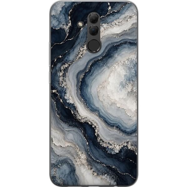 Kompatibel Mobilcover til Huawei Mate 20 lite Nattagat blå