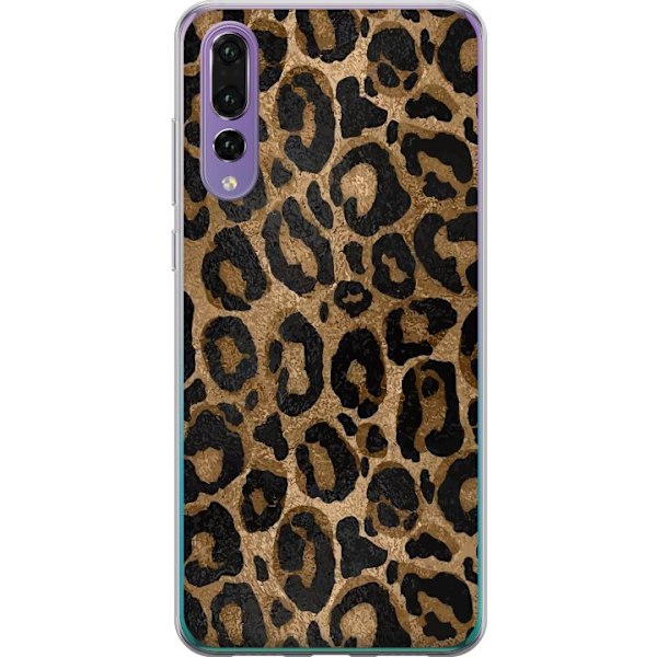 Huawei P20 Pro Gjennomsiktig deksel Leopard Luxe