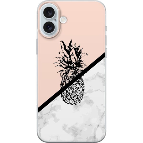 Apple iPhone 16 Plus Gennemsigtig cover Ananas