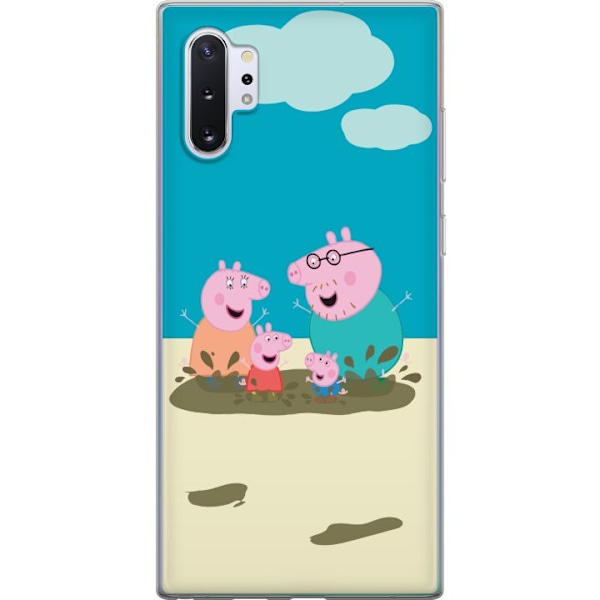 Samsung Galaxy Note10+ Gjennomsiktig deksel Greta Gris Familie