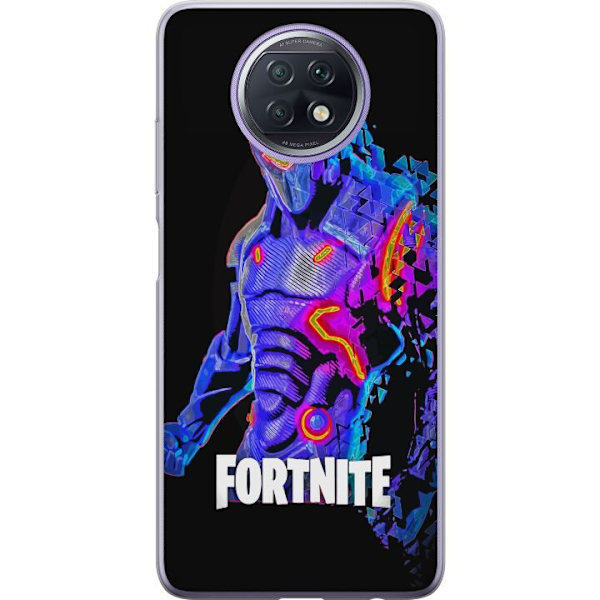 Xiaomi Redmi Note 9T Läpinäkyvä kuori Fortnite