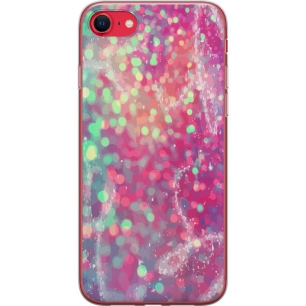 Apple iPhone SE (2020) Gennemsigtig cover Glitter