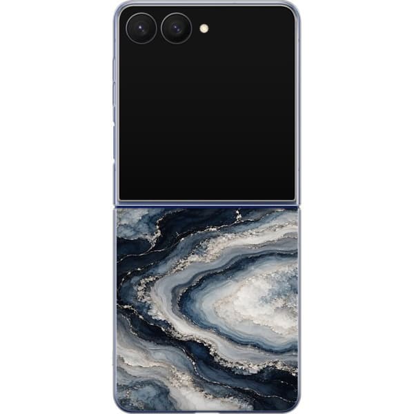 Kompatibelt Mobilskal till Samsung Galaxy Z Flip7 Nattagat blå
