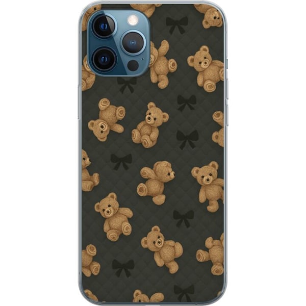 Apple iPhone 12 Pro Genomskinligt Skal Teddy Hugs
