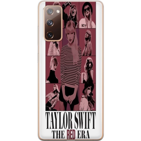 Samsung Galaxy S20 FE Läpinäkyvä kuori Taylor Swift Red