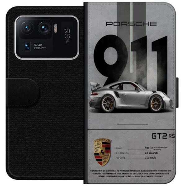 Xiaomi Mi 11 Ultra Lompakkokotelo Porsche 911