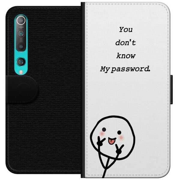 Xiaomi Mi 10 5G Tegnebogsetui Du Kender Ikke Mit Adgangskode