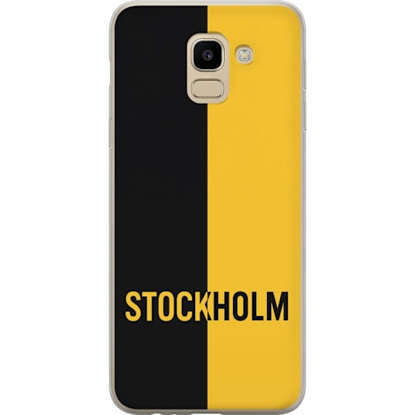 Samsung Galaxy J6 Gjennomsiktig deksel Stockholm – fotball