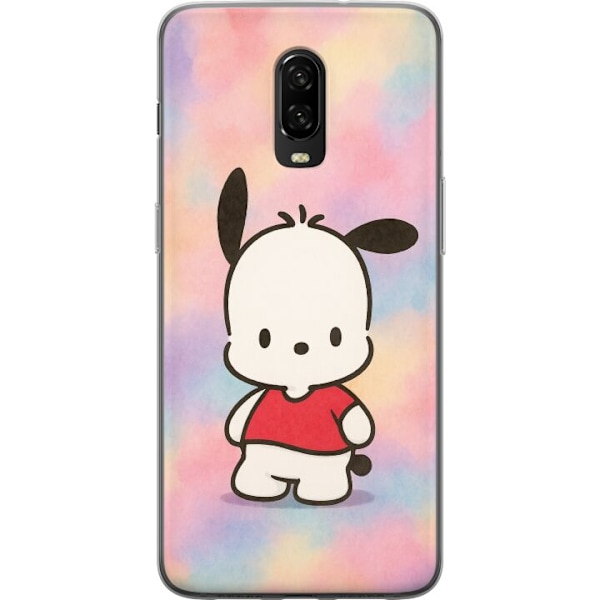 OnePlus 6T Gennemsigtig cover Kawaii Sanrio Pochacco