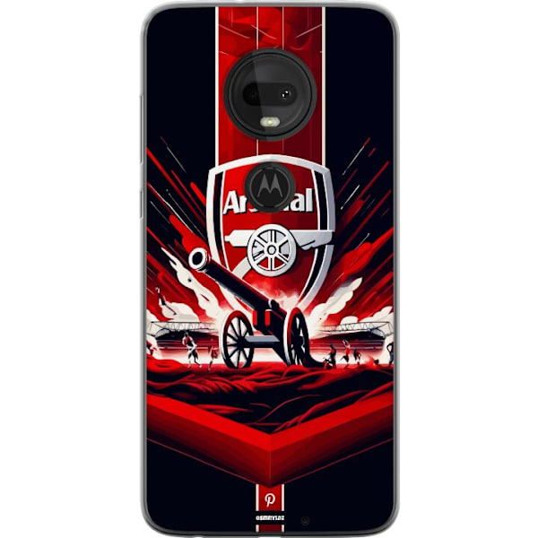 Motorola Moto G7 Gjennomsiktig deksel Arsenal