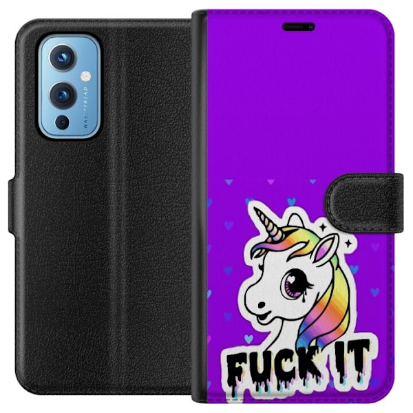 OnePlus 9 Lommeboketui Einhorn