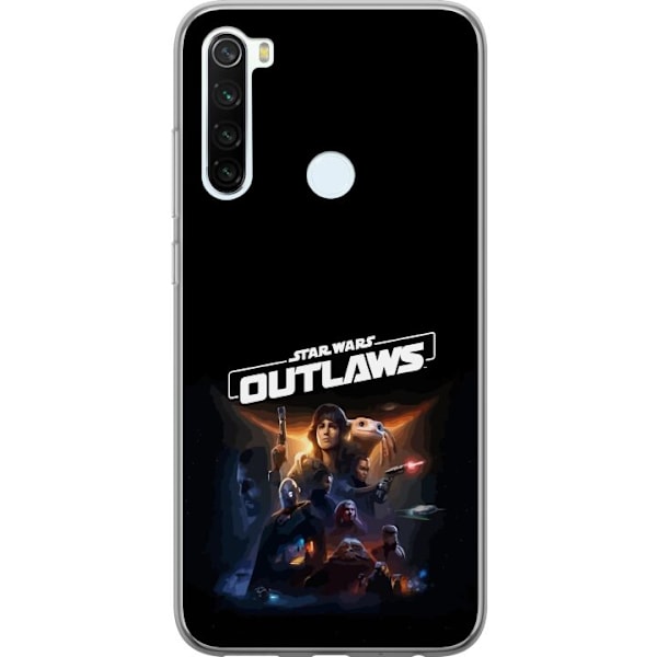 Xiaomi Redmi Note 8 Gennemsigtig cover Star Wars Outlaws