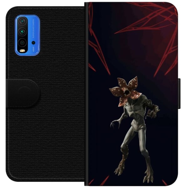 Xiaomi Redmi Note 9 4G Lompakkokotelo Fortnite - Demogorgon