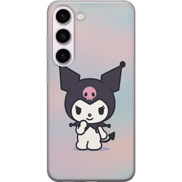 Samsung Galaxy S23 Genomskinligt Skal Kawaii Sanrio Kuromi