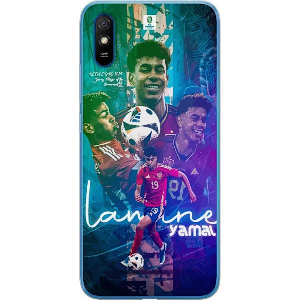 Xiaomi Redmi 9A Gennemsigtig cover Lamine Yamal FCB