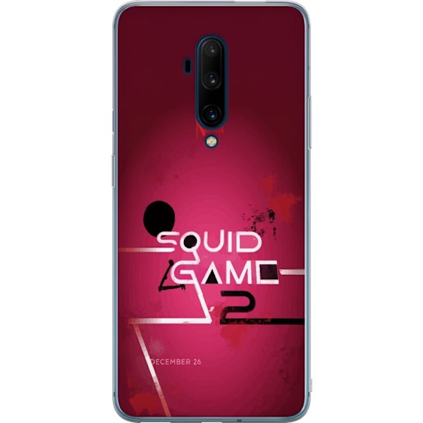 OnePlus 7T Pro Läpinäkyvä kuori Squid Game 2 - Röd