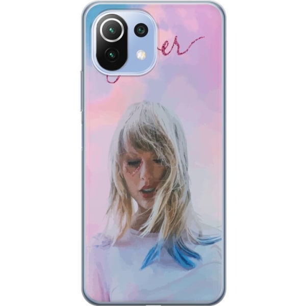 Xiaomi Mi 11 Lite Läpinäkyvä kuori Taylor Swift - Lover