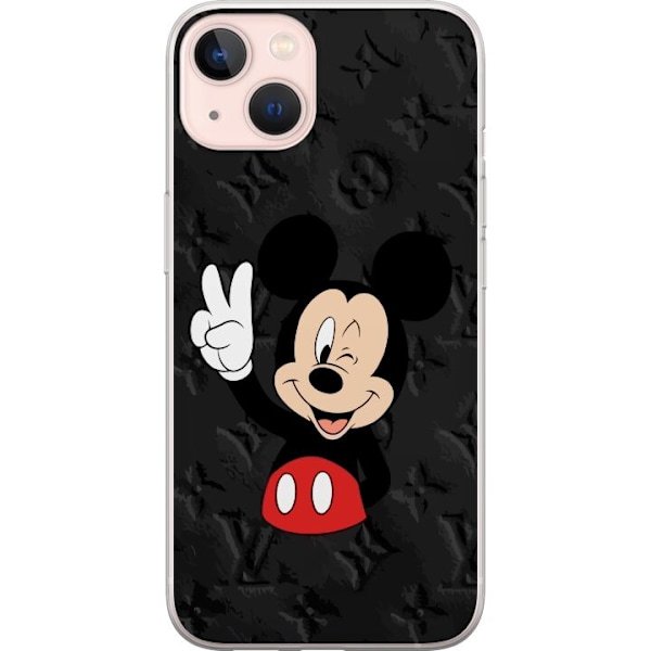 Apple iPhone 13 Genomskinligt Skal LV Musse Pigg