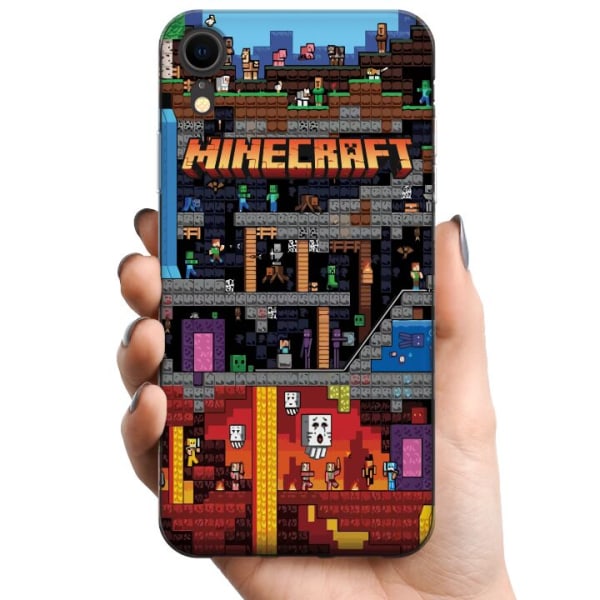 Apple iPhone XR TPU Mobilcover Minecraft