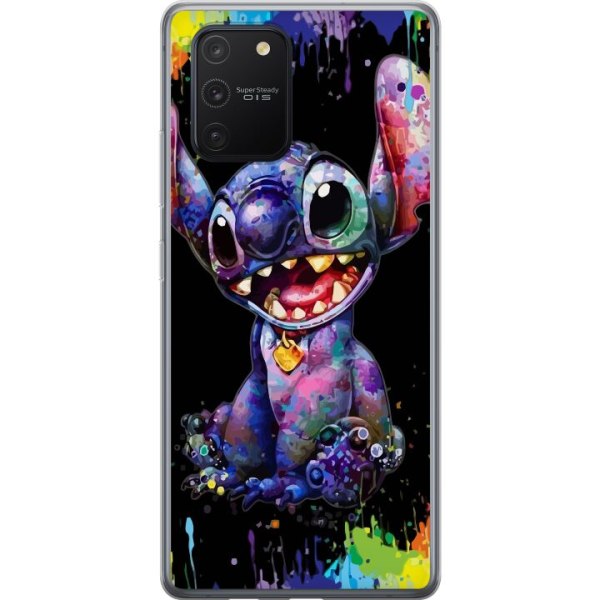 Samsung Galaxy S10 Lite Genomskinligt Skal Lilo and Stitch