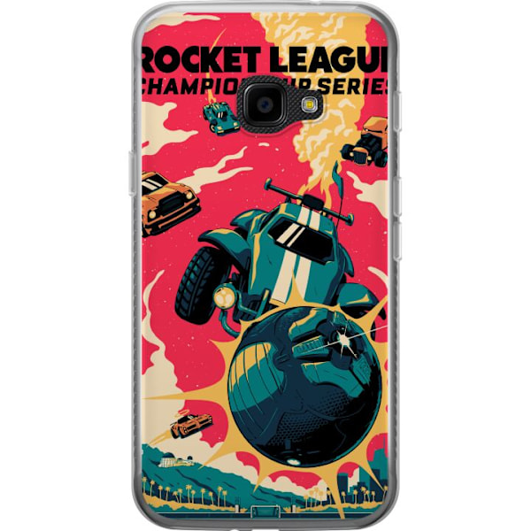 Samsung Galaxy Xcover 4 Genomskinligt Skal Rocket League