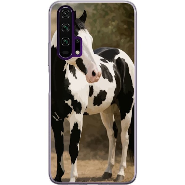 Honor 20 Pro  Läpinäkyvä kuori Kaunis Hevonen - elegantti hevonen kuva-aihe