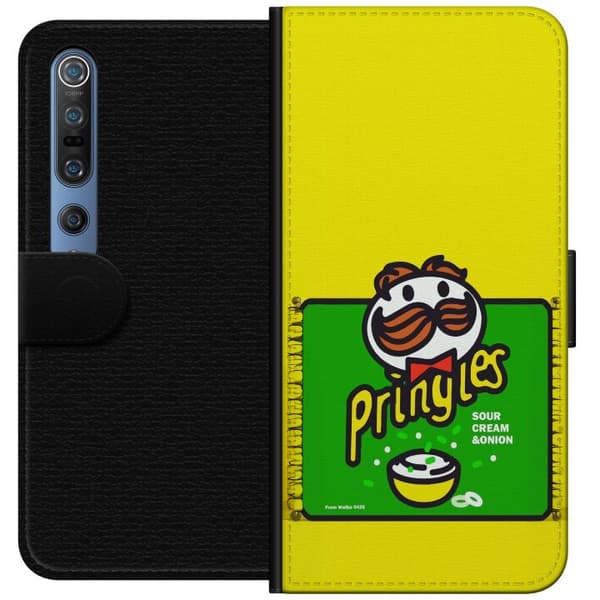 Kompatibel Tegnebogsetui til Xiaomi Mi 10 Pro 5G Pringles gul