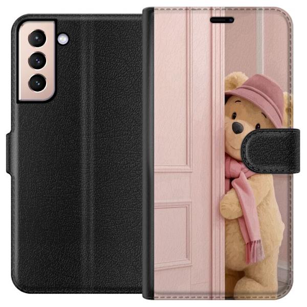 Samsung Galaxy S21 Lompakkokotelo Nalle Puh Disney Motiivi Piirrossarja Klassinen Suosittu Lasten Motiivi Disneyhahmo Ikoninen Hahmo