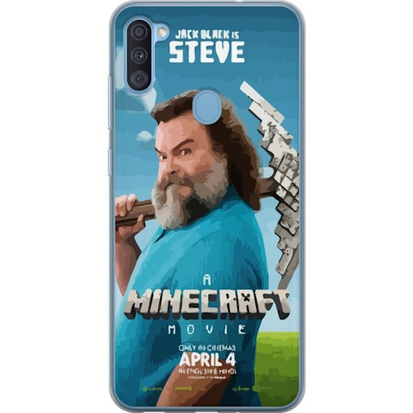 Samsung Galaxy A11 Gjennomsiktig deksel En Minecraft-film