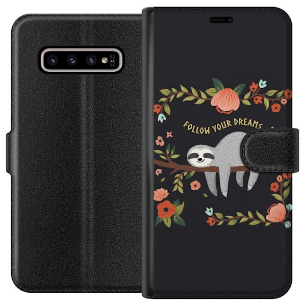 Samsung Galaxy S10+ Tegnebogsetui Visdomsdværg