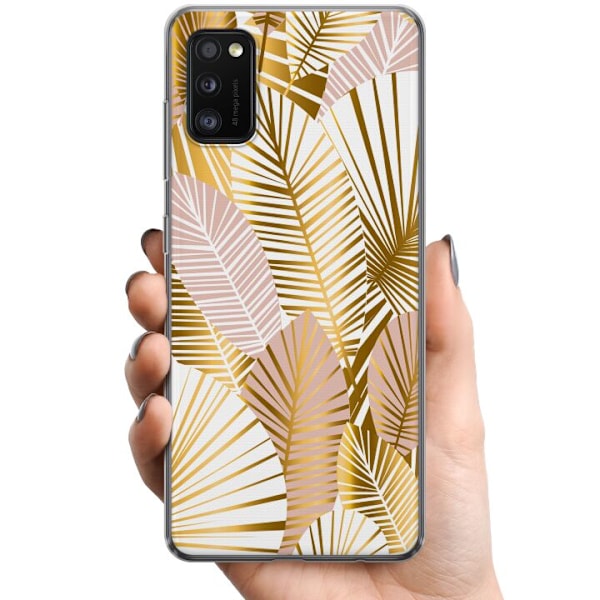 Samsung Galaxy A41 TPU Mobilcover Guld